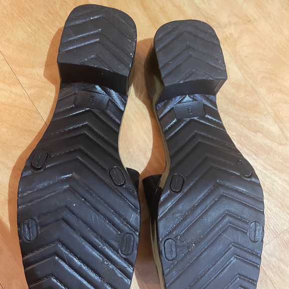 Streetcar society black sandals! - Picture 3 of 3